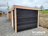 Tuinberging met lessenaarsdak 250x400x227 cm - afbeelding 2 van  8