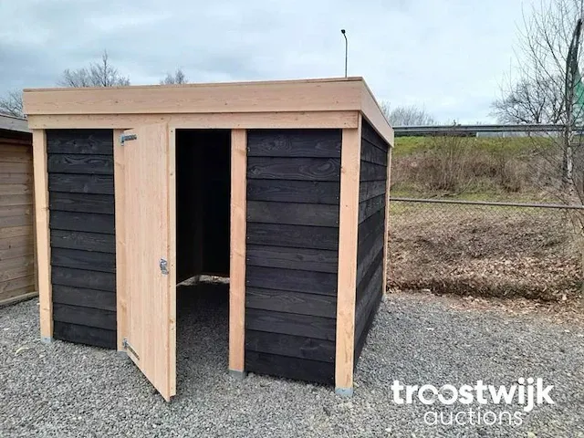 Tuinberging met lessenaarsdak 250x400x227 cm - afbeelding 6 van  8