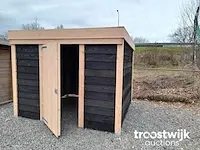 Tuinberging met lessenaarsdak 250x400x227 cm - afbeelding 6 van  8
