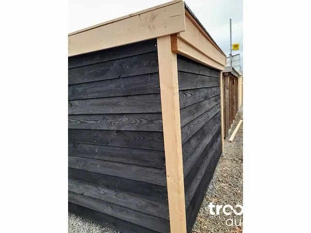 Tuinberging met lessenaarsdak 250x400x227 cm - afbeelding 7 van  8