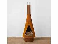 Tuinhaard denver corten 44x125 cm - afbeelding 2 van  3
