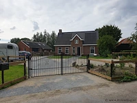 Tuinhekwerk met "vlinder" motief - 10 stuks - met lichte transportschade! - afbeelding 2 van  8