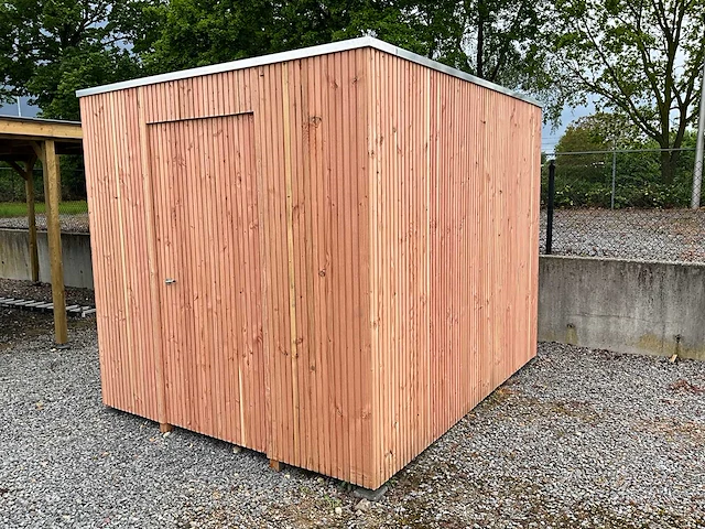 Tuinhuis triple-profiel 295x250x240 cm - afbeelding 1 van  11