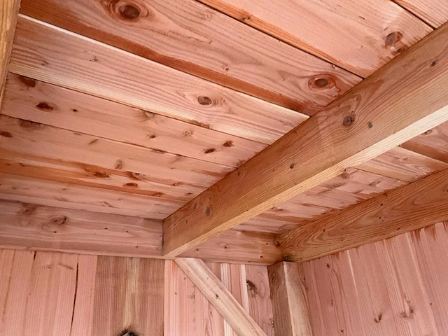 Tuinhuis triple-profiel 295x295x240 cm - afbeelding 9 van  12