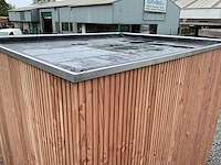 Tuinhuis triple-profiel 295x295x240 cm - afbeelding 9 van  11