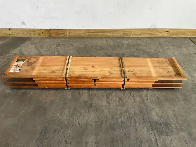 Tuinkast/ haardhoutkast (2x) - afbeelding 2 van  7