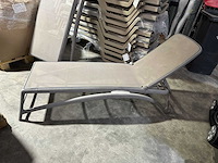 Tuinmeubel ligbed (2x) - afbeelding 1 van  3