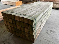 Tuinpaal naaldhout 300x14x14 cm (15x) - afbeelding 4 van  4