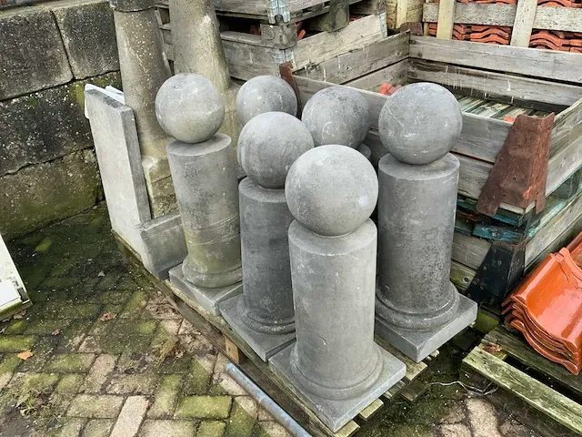 Tuinpaal/ sierpaal (6x) - afbeelding 1 van  3