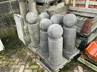 Tuinpaal/ sierpaal (6x) - afbeelding 1 van  3