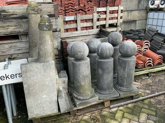 Tuinpaal/ sierpaal (6x) - afbeelding 3 van  3