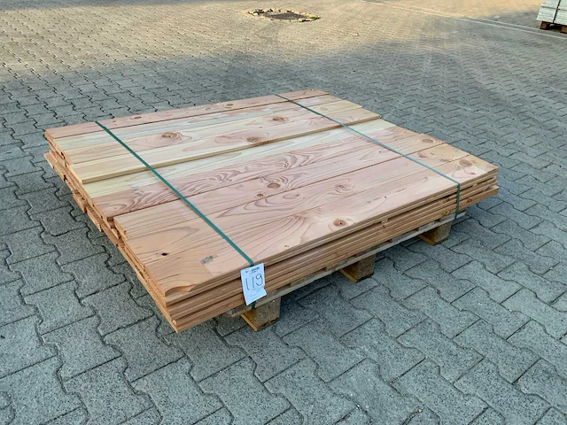 Tuinplank 1500x140x16mm (54x) - afbeelding 1 van  8
