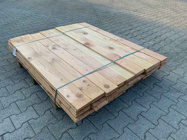 Tuinplank 1500x140x16mm (54x) - afbeelding 3 van  8
