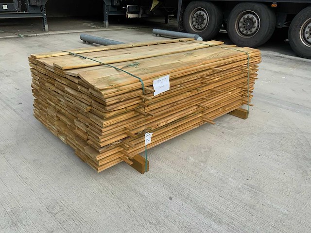Tuinplank 1800x135x16mm (175x) - afbeelding 1 van  10