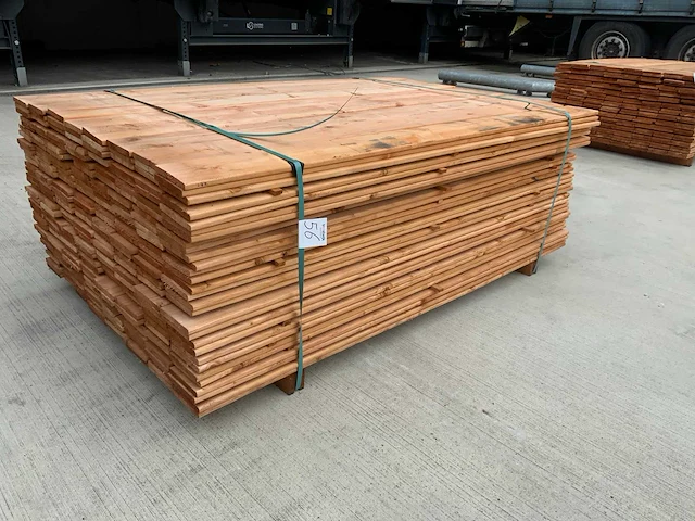 Tuinplank 1800x140x16mm (230x) - afbeelding 1 van  9