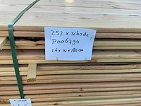 Tuinplank 1800x140x16mm (252x) - afbeelding 2 van  10