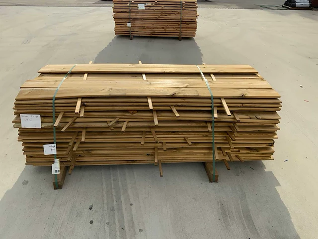 Tuinplank 1950x135x16mm (148x) - afbeelding 2 van  8