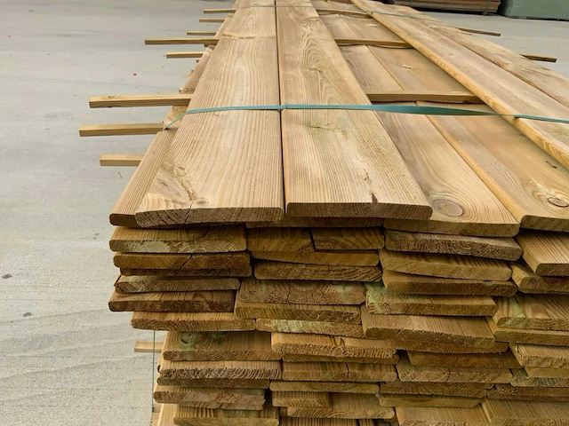 Tuinplank 1950x135x16mm (148x) - afbeelding 8 van  8