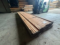 Tuinplank douglas triple rhombusprofiel 500x14,5x1,8 cm (77x) - afbeelding 1 van  6