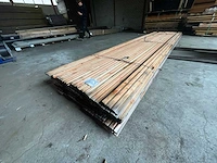 Tuinplank douglas triple rhombusprofiel 500x14,5x1,8 cm (77x) - afbeelding 4 van  6