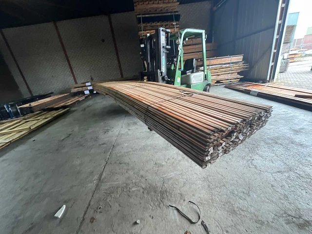 Tuinplank douglas triple rhombusprofiel 500x14,5x1,8 cm (93x) - afbeelding 2 van  5