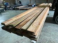 Tuinplank redwood blokhutprofiel 50x14,5x2,8 cm (26x) - afbeelding 1 van  6