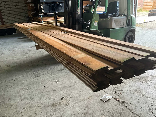 Tuinplank redwood blokhutprofiel 50x14,5x2,8 cm (26x) - afbeelding 3 van  6