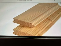 Tuinplank redwood blokhutprofiel 50x14,5x2,8 cm (26x) - afbeelding 6 van  6