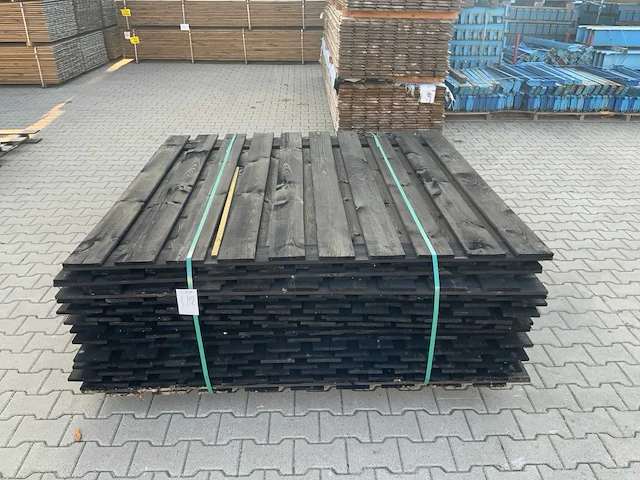 Tuinscherm 1800x1800mm (12x) - afbeelding 2 van  9