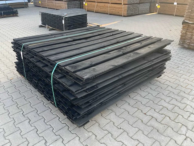 Tuinscherm 1800x1800mm (12x) - afbeelding 3 van  9