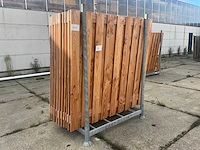Tuinscherm 19 planks douglas (13x) - afbeelding 1 van  6
