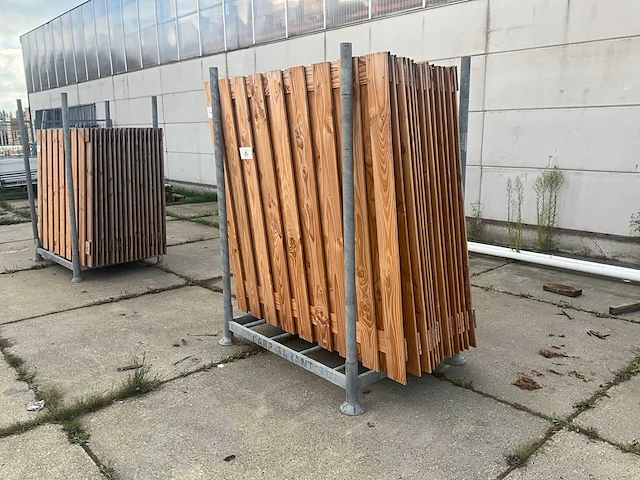 Tuinscherm 19 planks douglas (13x) - afbeelding 2 van  6