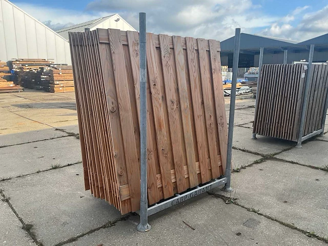 Tuinscherm 19 planks douglas (13x) - afbeelding 3 van  6