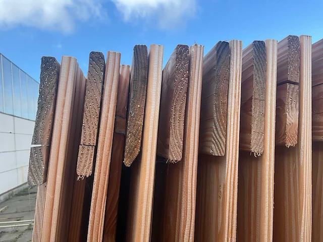 Tuinscherm 19 planks douglas (13x) - afbeelding 6 van  6