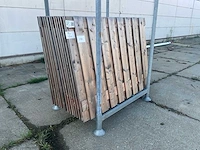 Tuinscherm 19 planks douglas (15x) - afbeelding 1 van  6