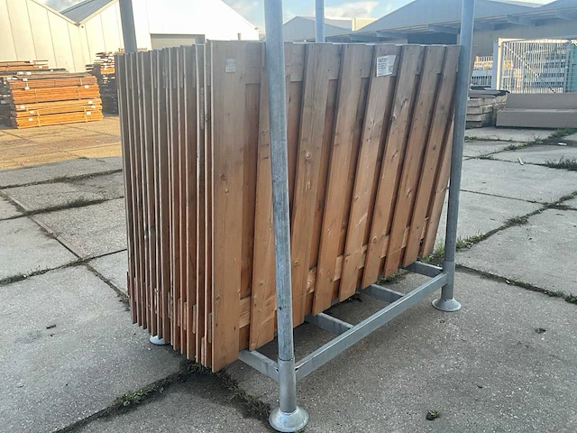 Tuinscherm 19 planks douglas (15x) - afbeelding 3 van  6