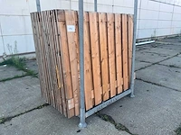 Tuinscherm 19 planks douglas (17x) - afbeelding 1 van  6