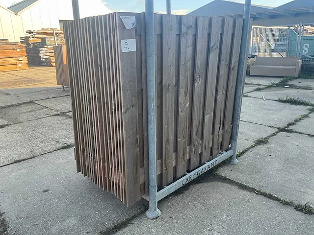 Tuinscherm 19 planks douglas (17x) - afbeelding 3 van  6