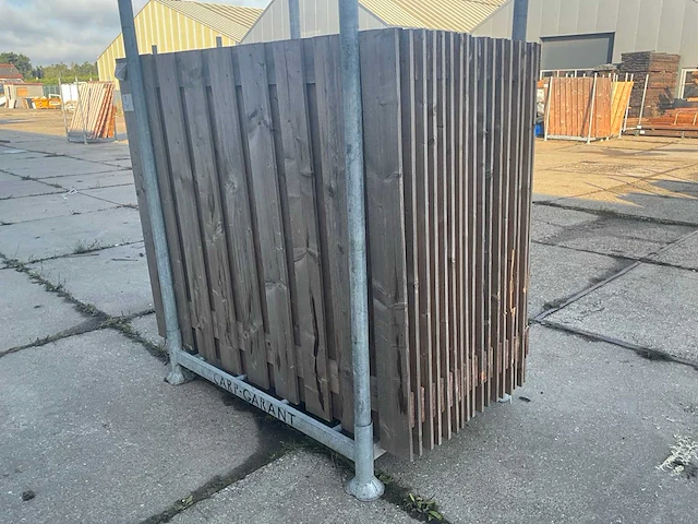 Tuinscherm 19 planks douglas (17x) - afbeelding 4 van  6