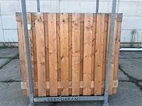 Tuinscherm 19 planks douglas (17x) - afbeelding 5 van  6