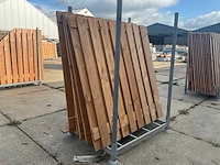 Tuinscherm 19 planks douglas (5x) - afbeelding 3 van  6