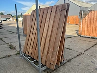 Tuinscherm 19 planks douglas (5x) - afbeelding 4 van  6