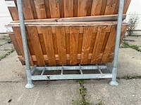 Tuinscherm 19 planks douglas (8x) - afbeelding 6 van  7