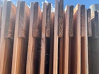 Tuinscherm 19 planks met deur douglas (16x) - afbeelding 6 van  6
