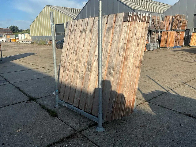 Tuinscherm 21 planks douglas (10x) - afbeelding 4 van  6