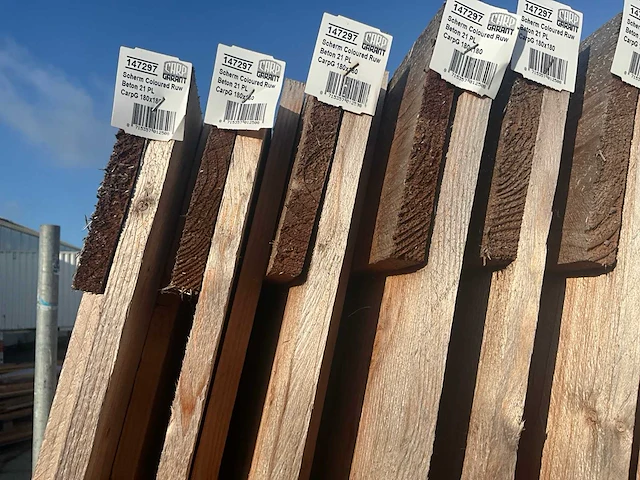 Tuinscherm 21 planks douglas (10x) - afbeelding 6 van  6