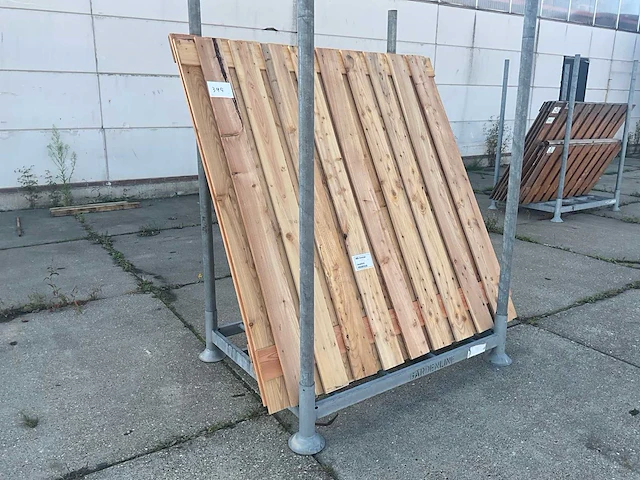Tuinscherm 21 planks douglas (2x) - afbeelding 1 van  6