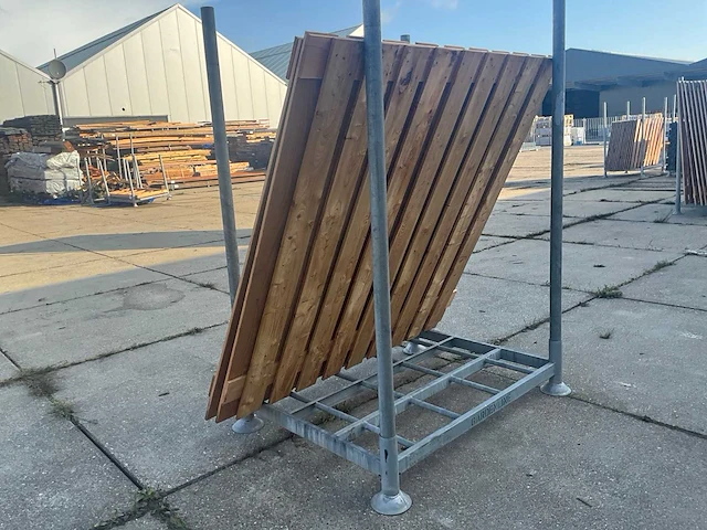 Tuinscherm 21 planks douglas (2x) - afbeelding 3 van  6