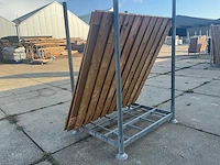 Tuinscherm 21 planks douglas (2x) - afbeelding 3 van  6