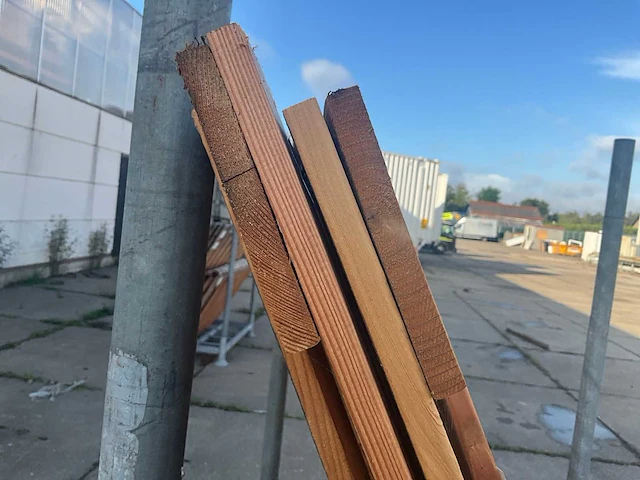 Tuinscherm 21 planks douglas (2x) - afbeelding 6 van  6